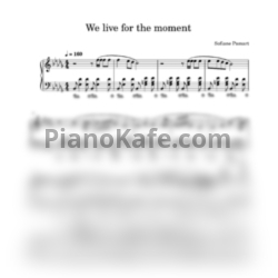 Ноты Sofiane Pamart - We live for the moment - предпросмотр