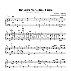 Ноты Koji Kondo - The Super Mario Bros. Theme - предпросмотр