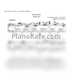 Ноты Teach In - I'm Alone