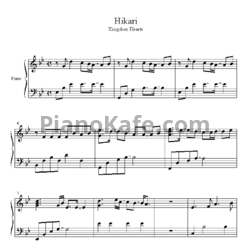 Ноты Utada Hikaru - Hikari