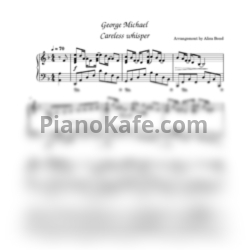 Ноты George Michael - Careless whisper (Arrangement by Alisa Bond) - предпросмотр