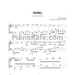 Ноты Raul di Blasio - Maria