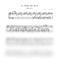 Ноты Maneskin - La paura del buio - предпросмотр