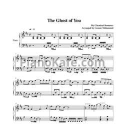 Ноты My Chemical Romance - The ghost of you - предпросмотр