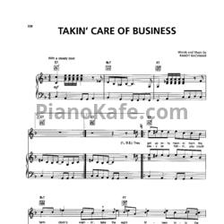 Ноты Bachman-Turner Overdrive - Takin' care of business