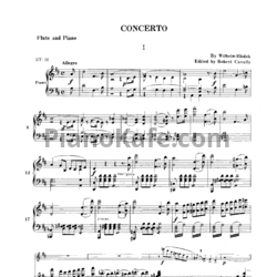 Ноты В. Блодек - Концерт ре мажор (Edited by Robert Blodek)