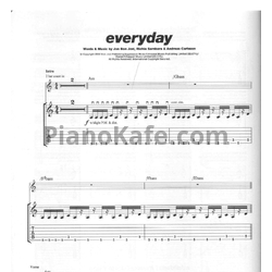 Ноты Bon Jovi - Play guitar with (Книга нот) - предпросмотр