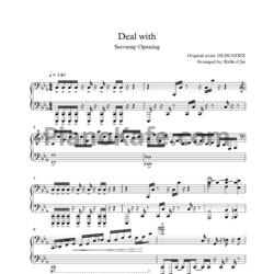 Ноты Takuma Terashima - Deal with - предпросмотр