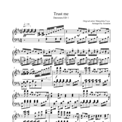 Ноты Yuya Matsushita - Trust me