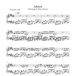 Ноты That Poppy - Adored