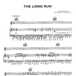 Ноты The Eagles - The long run - предпросмотр
