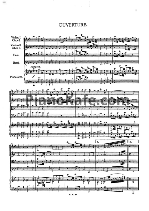 Ноты Георг Гендель - Опера "Альцина" (HWV 34) - PianoKafe.com