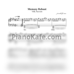 Ноты VØJ, Narvent - Memory reboot (Piano cover)