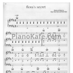 Ноты Enya - Flora's secret - предпросмотр