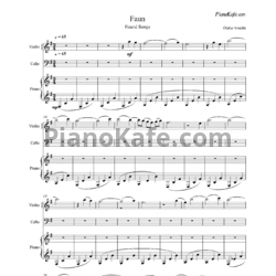 Ноты Olafur Arnalds - Faun - предпросмотр