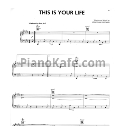 Ноты Switchfoot - This is your Life - предпросмотр