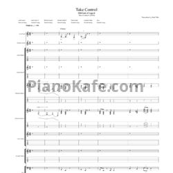 Ноты Old Gods of Asgard - Take control (Партитура)