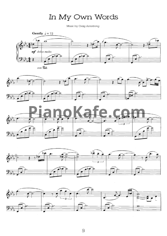 Ноты Craig Armstrong - Piano works (Книга нот) - PianoKafe.com
