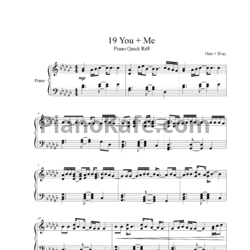 Ноты Dan + Shay - 19 You + Me