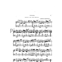 Ноты Герман Волленгаупт - Les fleurs americaines (Соч. 18) - предпросмотр