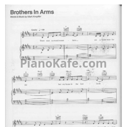 Ноты Dire Straits - Brothers in arms