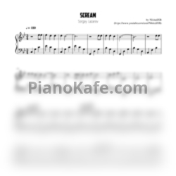 Ноты Sergey Lazarev - Scream (NikitaSXB cover) - предпросмотр