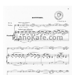 Ноты Ф. Давид - 5 Salonstücke (Op. 28) - предпросмотр