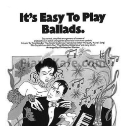 Ноты It's easy to play ballads (Книга нот) - предпросмотр