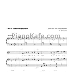 Ноты Antonio Carlos Jobim & Vinicius de Moraes - Canção da eterna despedida - предпросмотр
