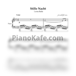 Ноты Lorne Balfe - Stille nacht (Piano cover) - предпросмотр