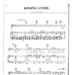 Ноты Michael Buble - Kissing a fool - предпросмотр