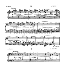 Ноты Ф. Лекуппэ - Этюд (Соч. 17, №7)