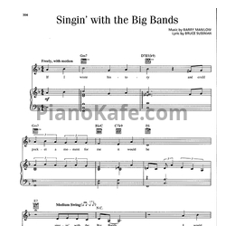 Ноты Barry Manilow - Singin' with the big bands - предпросмотр