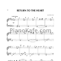 Ноты David Lanz - Return to the heart - предпросмотр