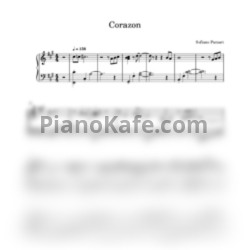 Ноты Sofiane Pamart - Corazon - предпросмотр