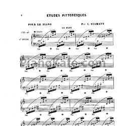 Ноты Камиль Стамати - Etudes pittoresques (Op. 21) - предпросмотр
