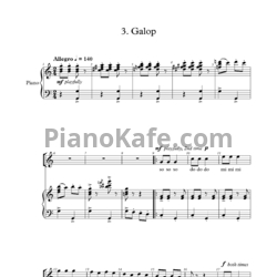 Ноты Ken Berg - Galop (C-dur)