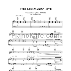 Ноты Bad Company - Feel like makin' love - предпросмотр