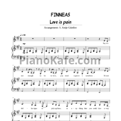Ноты Finneas - Love is pain