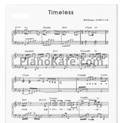 Ноты Zhang Liyin - Timeless - предпросмотр