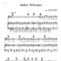 Ноты Ella Fitzgerald - Makin whoopee - предпросмотр
