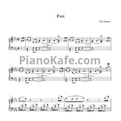 Ноты Two Lanes - Frei - предпросмотр