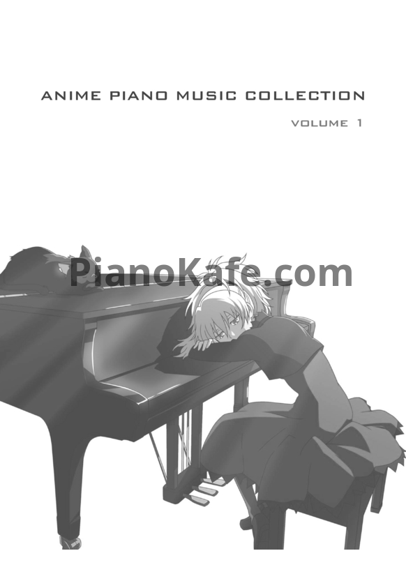 Ноты Anime music collection (Volume 1) - PianoKafe.com