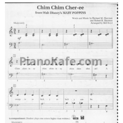 Ноты Richard M. Sherman and Robert B. Sherman - Chim chim cher-ee (Arranged by Bill Boyd) - предпросмотр