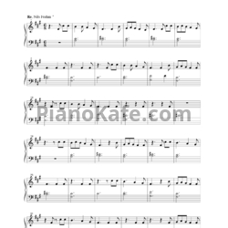 Ноты Nils Frahm - Re - предпросмотр