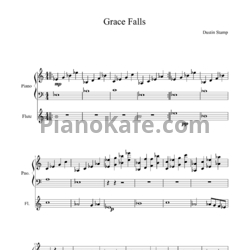 Ноты Dustin Stamp - Grace falls - предпросмотр