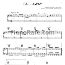 Ноты The Fray - Fall away - предпросмотр