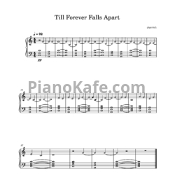 Ноты Jurrivh - Till forever falls apart - предпросмотр