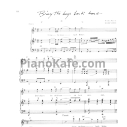 Ноты Pink Floyd - Bring the boys back home (Guitar tabs) - предпросмотр