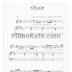 Ноты Mylene Farmer - Rever - предпросмотр